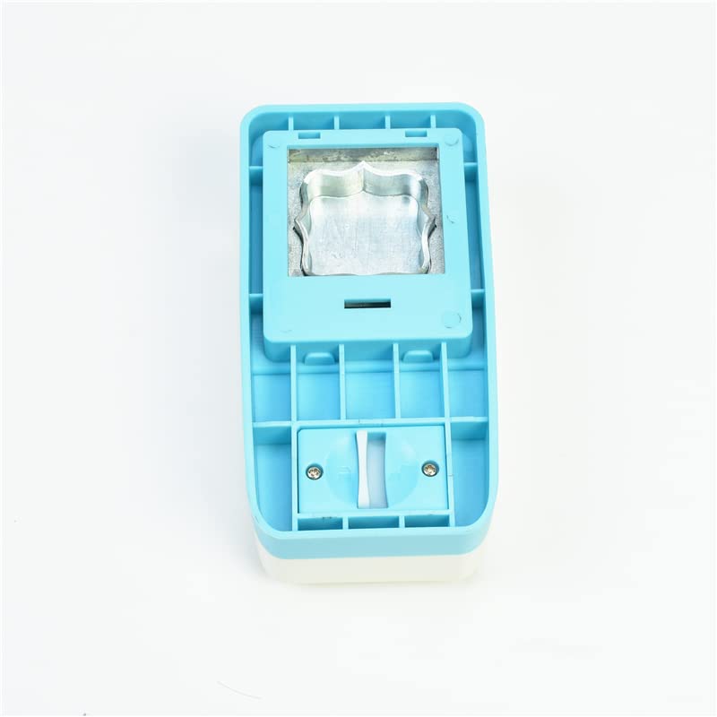 kawendite Cady Handmade Scrapbooking 1 Inch 25mm Size Square Punches Craft Lever Punch Embossing Puncher Mini Fancy Punch (1Inch Square) - Image 3